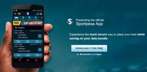 SportPesa app: Kenya mobile login.